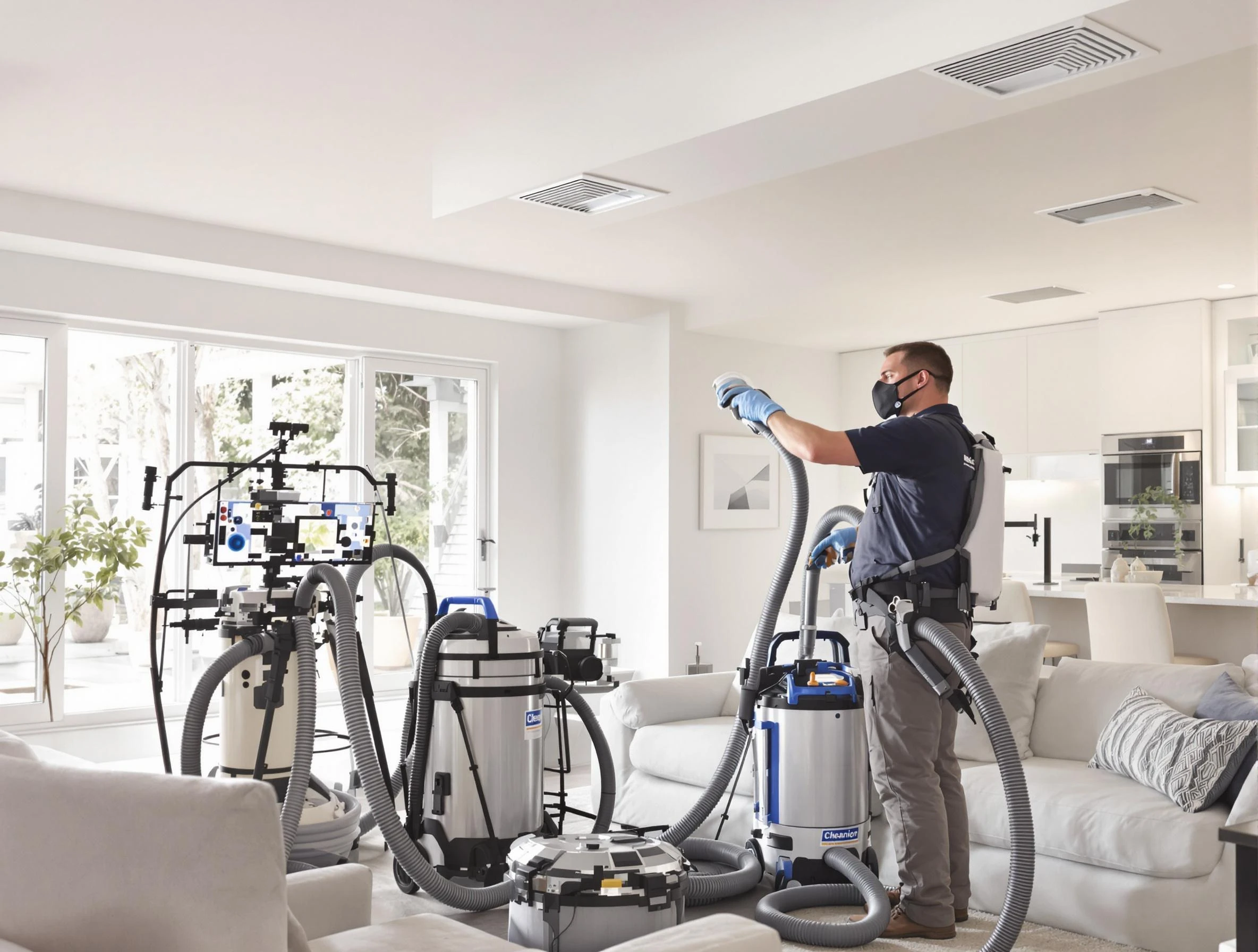 Professional AC duct cleaning by Arlington Air Duct Cleaning in Arlington